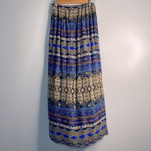 Tribal Maxi Skirt